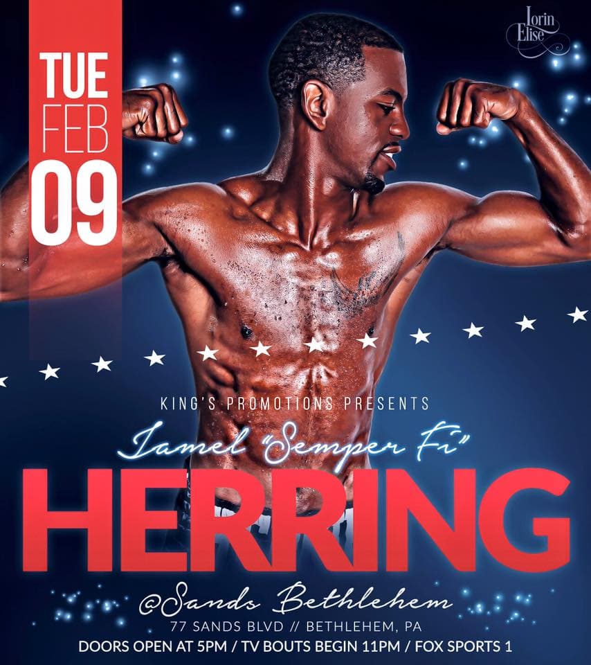 Pro Boxer, Former Olympian and Former Active Duty Marine, Jamel Elliby Herring profile photo